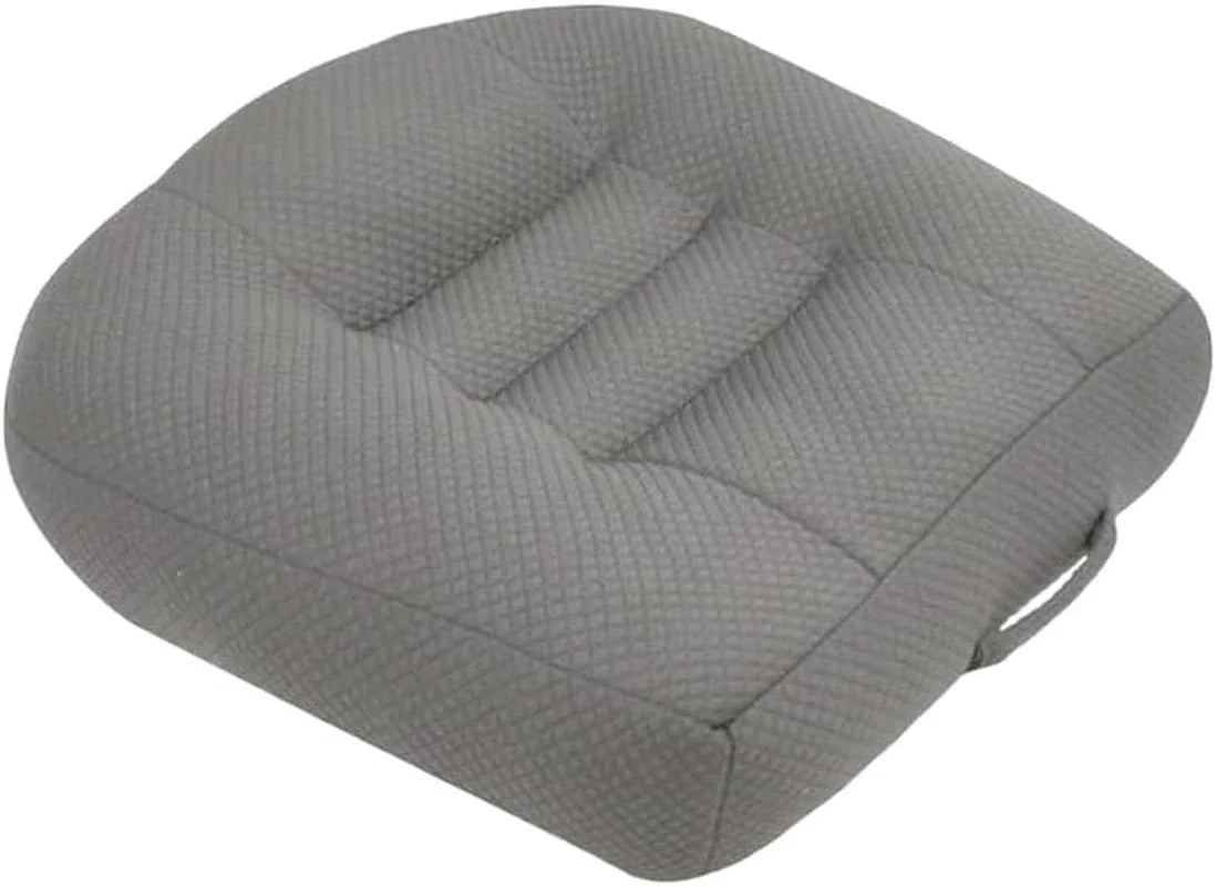 Car Booster Seat Cushion - Breathable Mesh Fatigue Relief Height Boost Mat GRAY